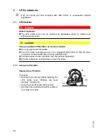 Preview for 43 page of Jungheinrich DFG 316s Operating Instructions Manual