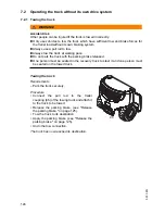 Предварительный просмотр 123 страницы Jungheinrich DFG 316s Operating Instructions Manual