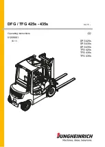 Preview for 2 page of Jungheinrich DFG 425s Operating Instructions Manual