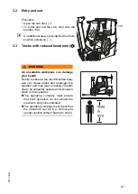 Preview for 68 page of Jungheinrich DFG 425s Operating Instructions Manual