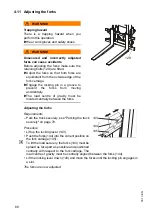 Предварительный просмотр 89 страницы Jungheinrich DFG 425s Operating Instructions Manual