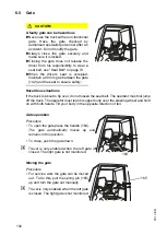 Предварительный просмотр 133 страницы Jungheinrich DFG 425s Operating Instructions Manual