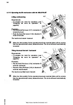 Предварительный просмотр 82 страницы Jungheinrich DFG 540 Operating Instructions Manual