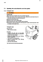 Preview for 108 page of Jungheinrich DFG 540 Operating Instructions Manual