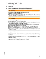 Preview for 48 page of Jungheinrich DFG 660 Operating Instructions Manual