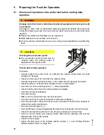 Предварительный просмотр 85 страницы Jungheinrich DFG 660 Operating Instructions Manual