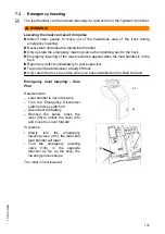 Preview for 135 page of Jungheinrich EFG 110 Operating Instructions Manual