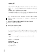 Preview for 2 page of Jungheinrich EMC 110/B 10 Operating Instructions Manual