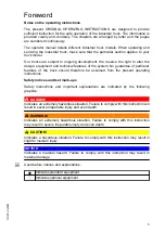 Preview for 5 page of Jungheinrich ESE 533 Operating Instructions Manual