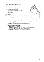 Предварительный просмотр 63 страницы Jungheinrich ETX 513 Operating Instructions Manual