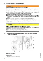 Предварительный просмотр 86 страницы Jungheinrich ETX 513 Operating Instructions Manual