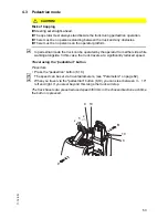 Preview for 54 page of Jungheinrich EZS 350 XL Operating Instructions Manual