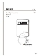 Preview for 1 page of Jungheinrich SLH 200 Operating Instructions Manual