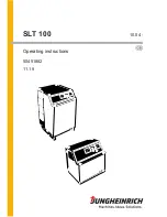 Предварительный просмотр 1 страницы Jungheinrich SLT 100 Operating Instructions Manual