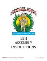 Предварительный просмотр 1 страницы Jungle Jim’s 1BH Assembly Instructions