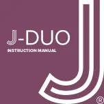 Preview for 1 page of JUNIOR JONES J-DUO Instruction Manual