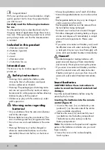 Preview for 4 page of JUNIOR 279592 Instructions For Use Manual