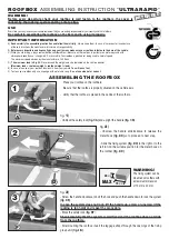 Предварительный просмотр 6 страницы JUNIOR Xtreme / XT-2 Fitting Instructions Manual