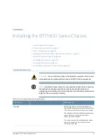 Preview for 75 page of Juniper BT8A78CH1 Hardware Overview And Installation Manual