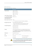 Preview for 137 page of Juniper BT8A78CH1 Hardware Overview And Installation Manual