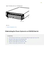 Предварительный просмотр 193 страницы Juniper EX4500 Series Hardware Manual