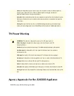 Preview for 93 page of Juniper JSA5800 Hardware Manual