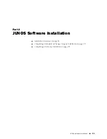 Предварительный просмотр 45 страницы Juniper JUNOS 10.2 Upgrade Manual