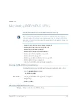 Предварительный просмотр 525 страницы Juniper JUNOSE 11.2.X BGP AND MPLS Configuration Manual