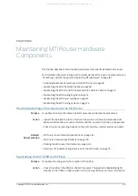 Preview for 95 page of Juniper M7i Hardware Manual