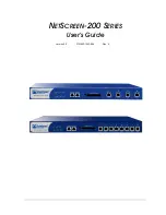 Juniper NetScreen-204 User Manual preview