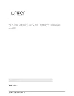 Juniper NFX150 Hardware Manual предпросмотр