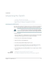 Preview for 85 page of Juniper OCX1100 Hardware Manual