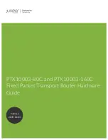 Juniper PTX10003-160C Hardware Manual preview