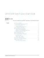 Juniper QFX10008 Quick Start Manual предпросмотр