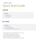 Предварительный просмотр 1 страницы Juniper QFX3100 Quick Start Manual