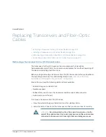 Preview for 223 page of Juniper QFX5100 Hardware Manual