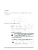 Preview for 133 page of Juniper QFX5110 Hardware Manual