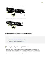 Предварительный просмотр 120 страницы Juniper QFX5120 Series Hardware Manual