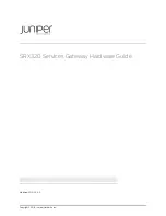 Juniper SRX320 Hardware Manual preview