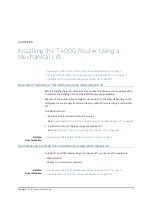 Preview for 101 page of Juniper T4000 - Hardware Manual