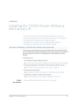 Preview for 109 page of Juniper T4000 - Hardware Manual