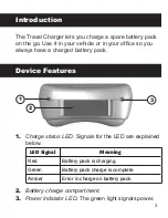 Предварительный просмотр 3 страницы Juniper travel charger User Manual