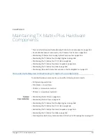 Предварительный просмотр 299 страницы Juniper TX MATRIX PLUS Hardware Manual