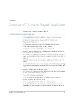 Preview for 87 page of Juniper TX MATRIX Hardware Manual