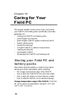 Preview for 102 page of Juniper Ultra-Rubbed Field PC Reference Manual