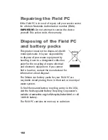 Preview for 110 page of Juniper Ultra-Rubbed Field PC Reference Manual