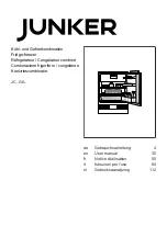 Junker JC GA Series User Manual предпросмотр