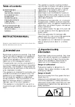 Предварительный просмотр 15 страницы Junker JD36AE50 Instructions For Installation And Use Manual