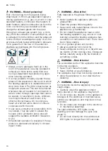 Предварительный просмотр 18 страницы Junker JD66BD50 User Manual And Installation Instructions