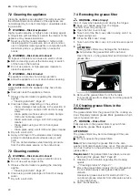 Preview for 22 page of Junker JD66LF60 User Manual And Installation Instructiions